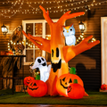 7.5FT Giant Halloween Inflatable Haunted Tree