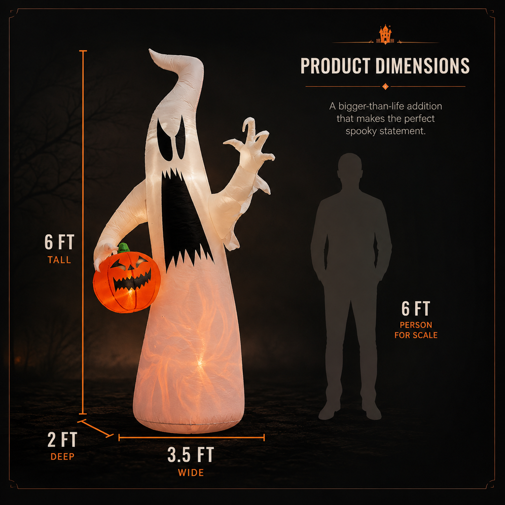 5.9FT Glowing Ghost Inflatable™